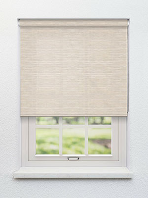 Fabric blind custom made Seguam Natural LF